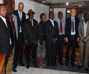 With Penagetics CEO and African Team